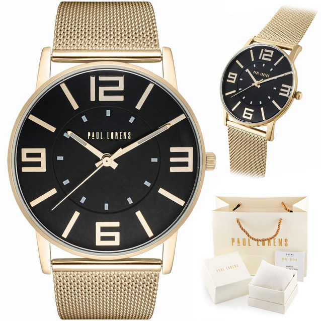 PAUL LORENS WOMEN'S WATCH - PL1874B2-1D1 (zg556a) + BOX