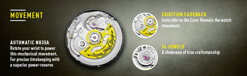 INVICTA DIVER PROFESSIONAL MEN'S WATCH 29176 - AUTOMAT WR200 (zv004a)