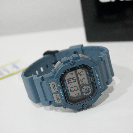 CASIO Sports Men's WATCH WS-1400H-2A + BOX (zd271b)
