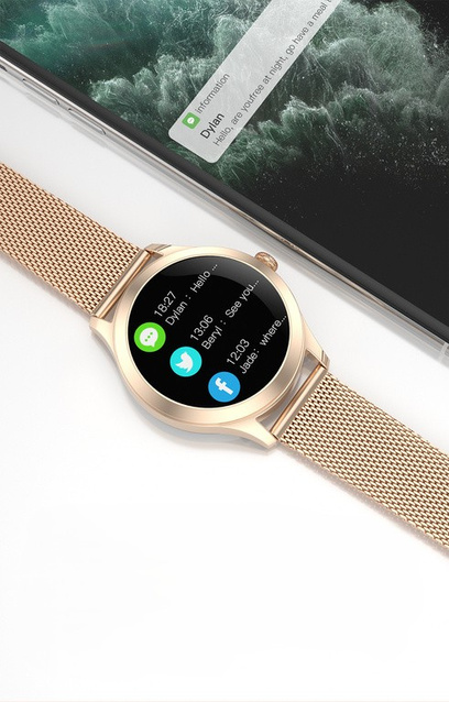 WOMEN'S SMARTWATCH G. Rossi SW014-2 rosegold (sg009b)