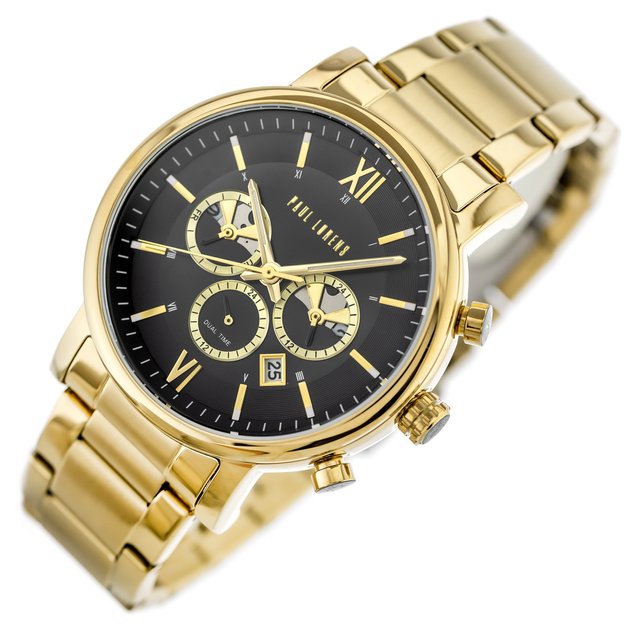 PAUL LORENS MALE WATCH - PL20017B-1D1 (zg386a) + BOX