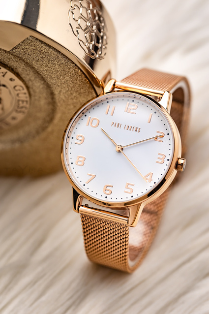 PAUL LORENS WOMEN'S WATCH - PL11715B2-4D1 (zg511d) + BOX