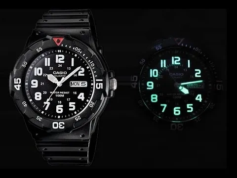 CASIO MRW-200H-1B MEN'S WATCH (zd147a) + BOX