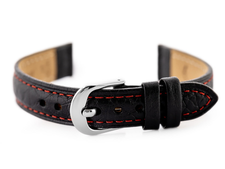 BISSET BS-157 leather watch strap - 16mm