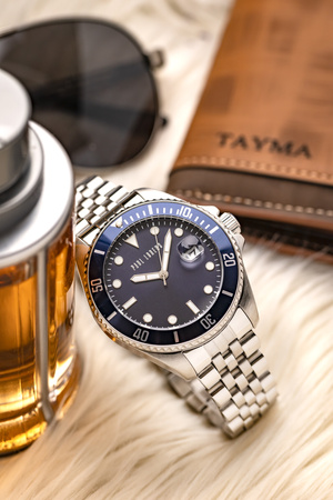 PAUL LORENS MALE WATCH - PL13030B-6C1(zg350d) + BOX