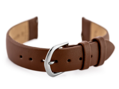 BISSET BS-213 leather watch strap - 16mm
