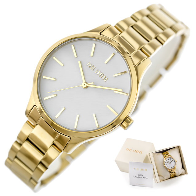 PAUL LORENS WOMEN'S WATCH - PL20007B-3D1 (zg568c) + BOX