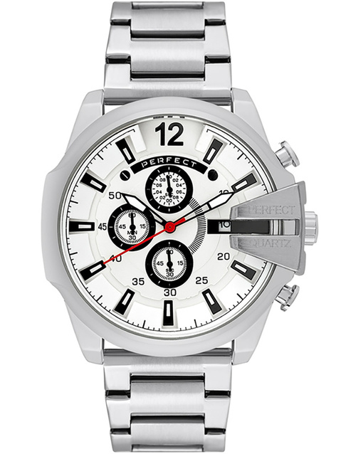 PERFECT MALE WATCH M513CH-01 - CHRONOGRAPH (zp387b) + BOX