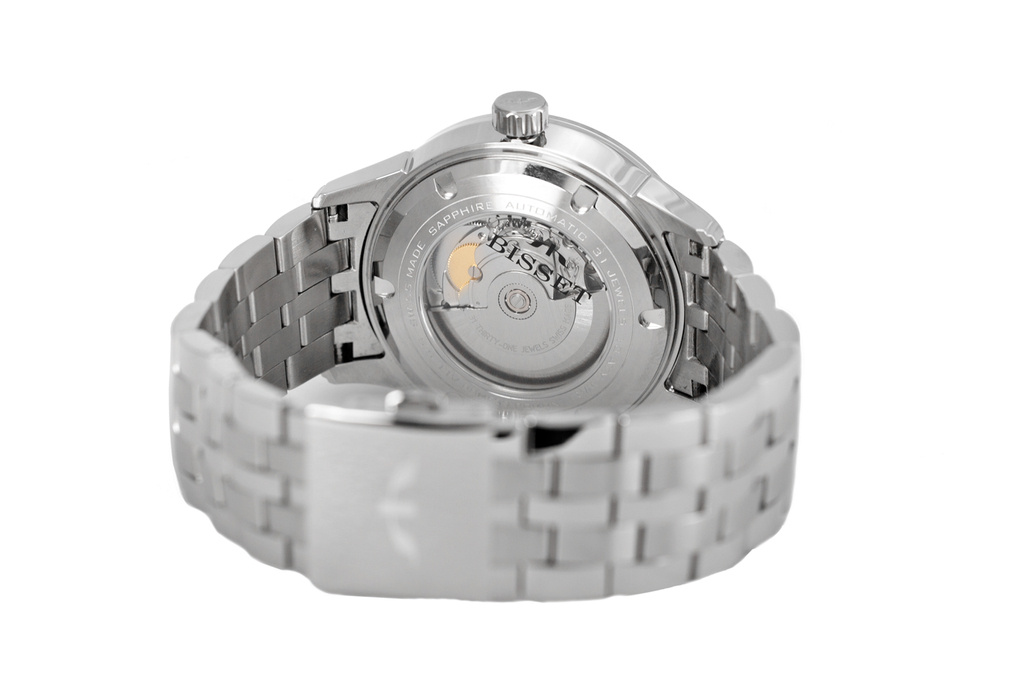 ZEGAREK MĘSKI BISSET BSMF59 - AUTOMAT (zb102a)