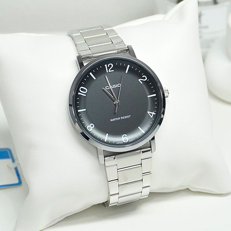 ZEGAREK MĘSKI CASIO  MTP-VT03D-1B + BOX