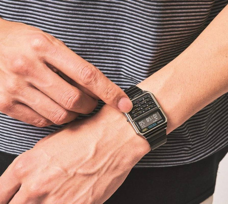 Unisex Casio CA-500WEGG-1B watch + BOX