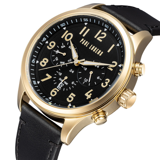 PAUL LORENS MALE WATCH - PL20011A-1A2 (zg378a) + BOX