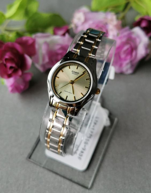 ZEGAREK DAMSKI CASIO LTP-1275SG-9A (zd580b) + BOX