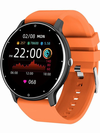 SMARTWATCH UNISEX GRAVITY GT1-9 - PULSOMETR, WŁASNE TARCZE (sg015i)