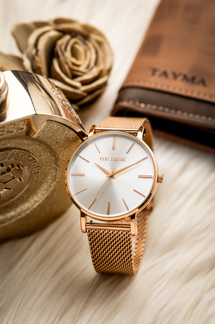 ZEGAREK DAMSKI PAUL LORENS -  PL10401B-3D3 (zg505e) + BOX