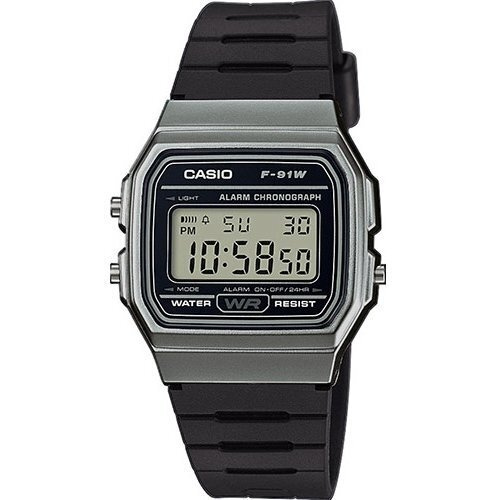 ZEGAREK MĘSKI CASIO F-91WM-1BDF (zd102d)  + BOX