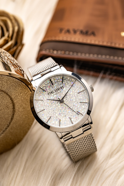 ZEGAREK DAMSKI PAUL LORENS - 473B2-3C1-2 - STAL SZLACHETNA (zg517a) + BOX