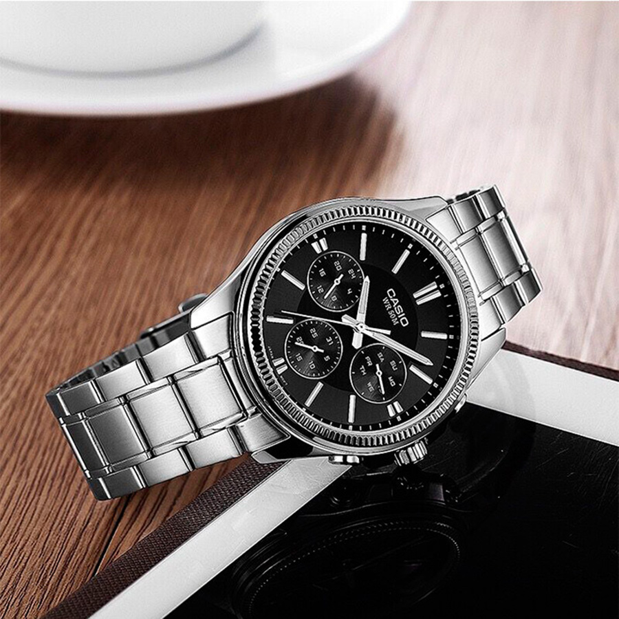 ZEGAREK MĘSKI CASIO MTP-1375D-1AVDF (zd112b) + BOX