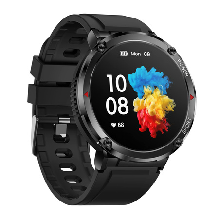 GRAVITY GT21-4 MEN'S SMARTWATCH - BLUETOOTH CALL, ADDITIONAL BELT (sg025d)