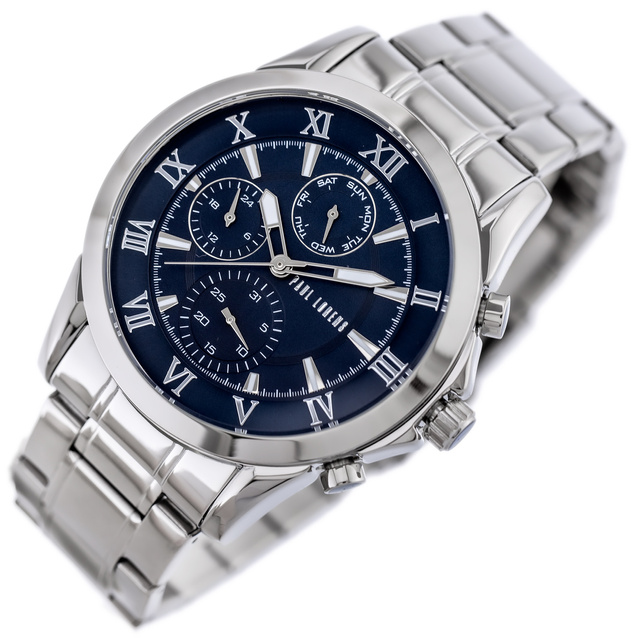 PAUL LORENS MALE WATCH - PL3844B2-6C1 (zg363f) + BOX