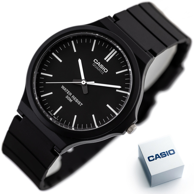 CASIO MEN'S WATCH MW-240-1E (zd166b) - CLASSIC + BOX