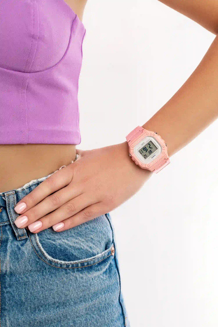 CASIO UNISEX WATCH W-218HC-4A + BOX (zd208h)