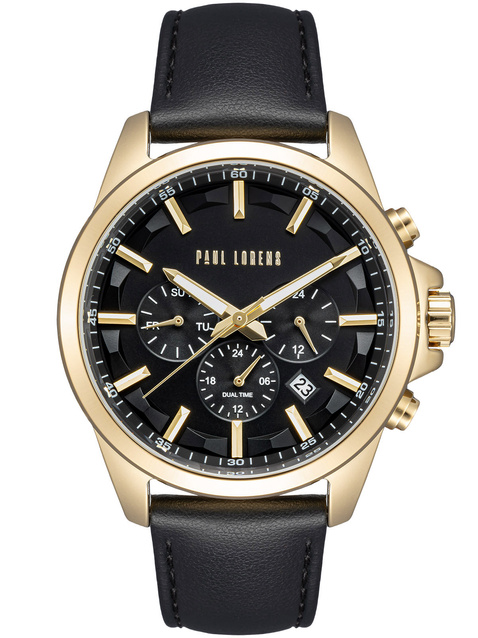 PAUL LORENS MALE WATCH - PL20010A-1A2 (zg379e) + BOX