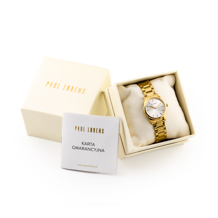 PAUL LORENS WOMEN'S WATCH - PL20008B-3D1 (zg571b) + BOX
