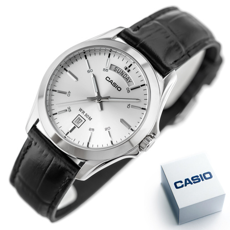 ZEGAREK MĘSKI CASIO MTP-1370L 7AVDF (zd116a) + BOX