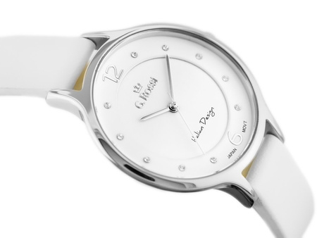 WOMEN'S WATCH G. ROSSI - 10411A-3C1 ON PASK (zg714a) + BOX