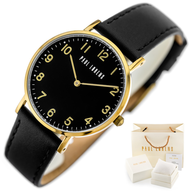 PAUL LORENS WOMEN'S WATCH - PL20006A-1A2 (zg563a) + BOX