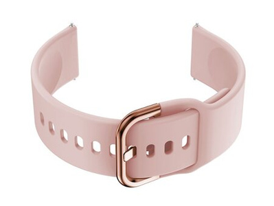 U01 smartwatch rubber strap - pink/rosegold - 18mm