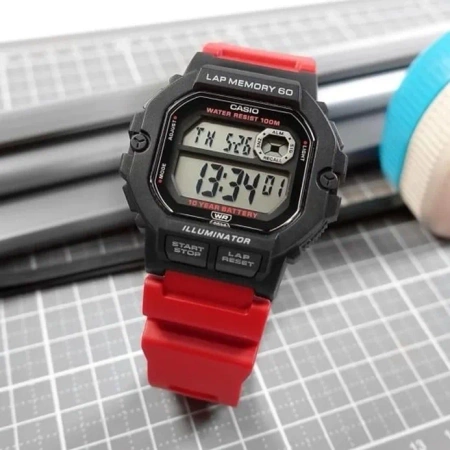 CASIO Sports Men's WATCH WS-1400H-4AVEF + BOX (zd271g)