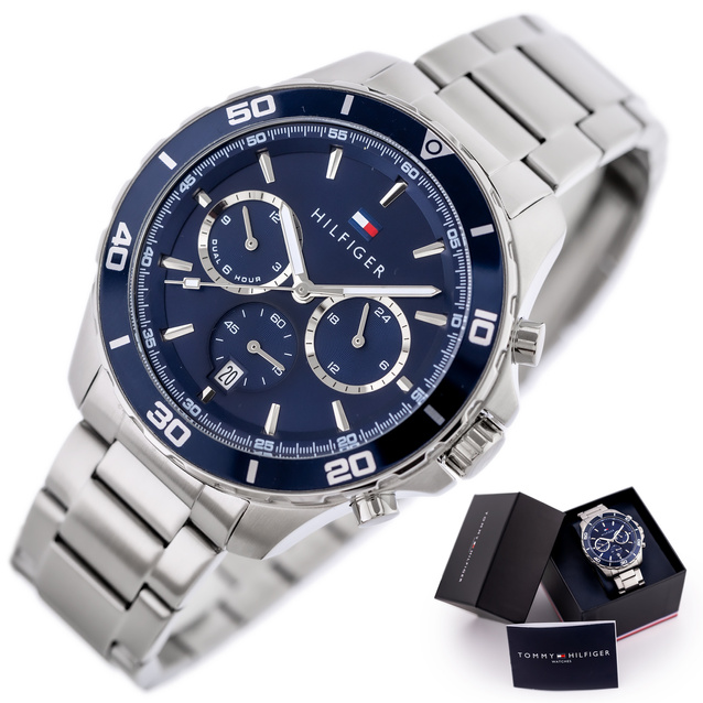 TOMMY HILFIGER Jordan Men's Watch 1792094 + BOX