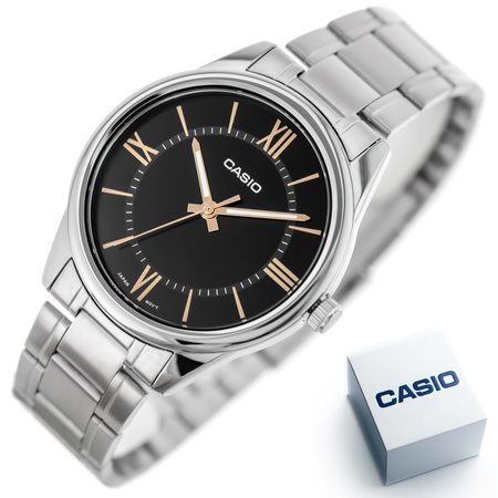 CASIO MEN'S WATCH MTP-V005D-1B5 + BOX