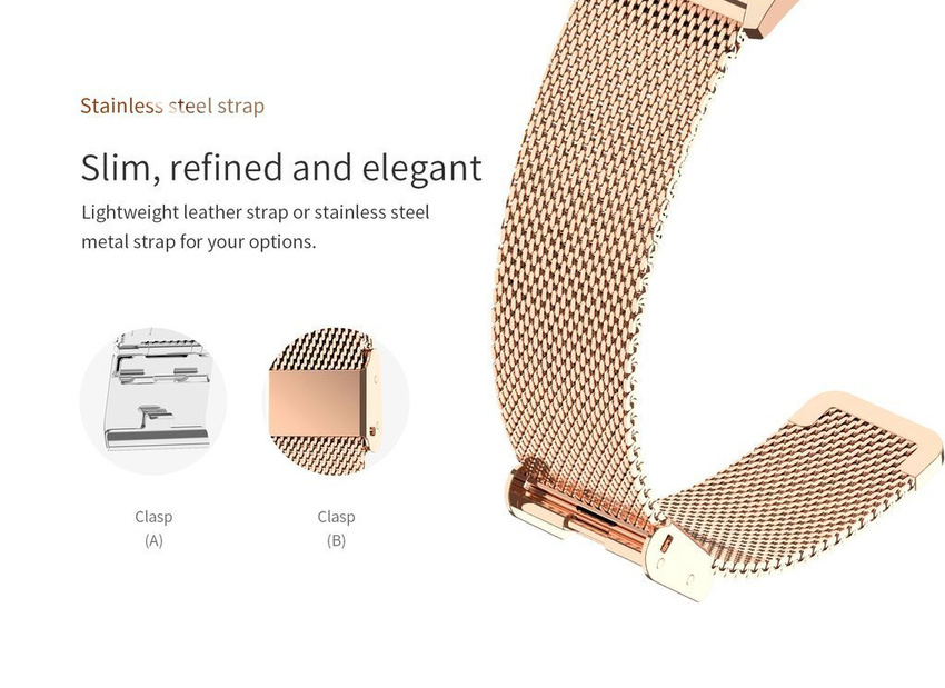 SMARTWATCH G. Rossi G.RSWBF1-4D2-2 rosegold/black (sg001f) + DODATKOWY PASEK