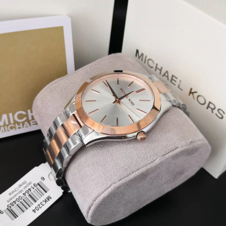 WOMEN'S WATCH Michael Kors MK3204B - Slim Runway + BOX