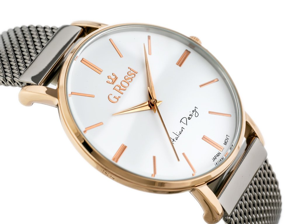 ZEGAREK G. ROSSI - 10401B-3B4 (zg716g)  + BOX