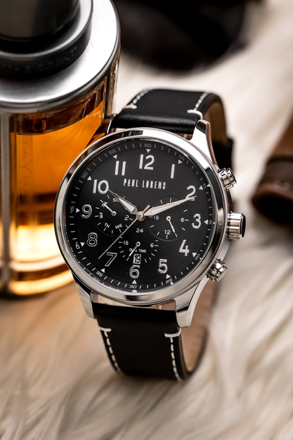 PAUL LORENS MALE WATCH - PL20011A-1A1 (zg378b) + BOX