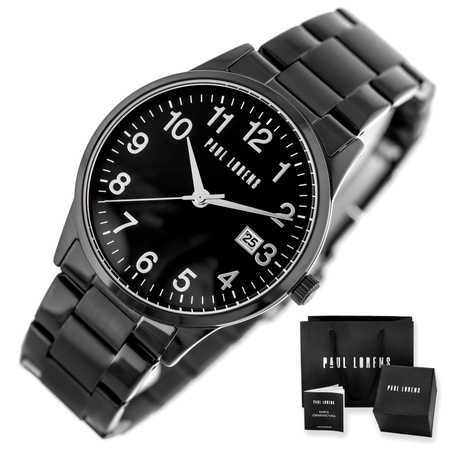 PAUL LORENS MALE WATCH - PL14573B2-1A5 (zg368a) + BOX