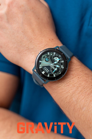 SMARTWATCH UNISEX GRAVITY GT1-9 PRO - BLUETOOTH CONNECTIONS, ADDITIONAL PASSAGE (sg027i)