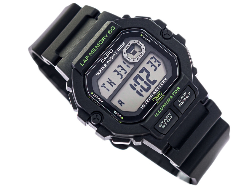 CASIO Sports Men's WATCH WS-1400H-1A + BOX