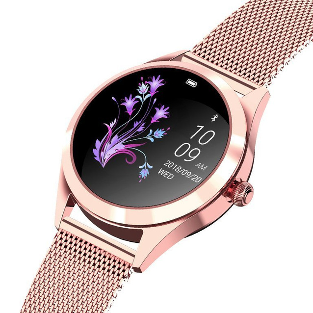 SMARTWATCH G. Rossi G.RSWBF1-4D2-2 rosegold/black (sg001f) + DODATKOWY PASEK