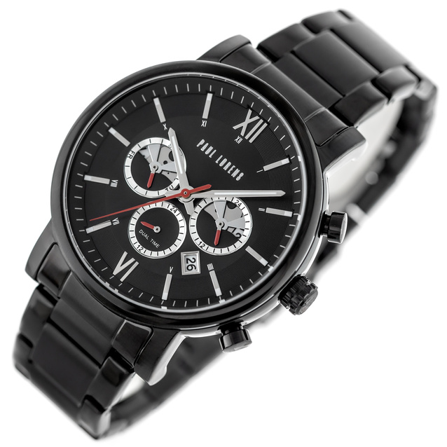 PAUL LORENS MALE WATCH - PL20017B-1A5 (zg386c) + BOX