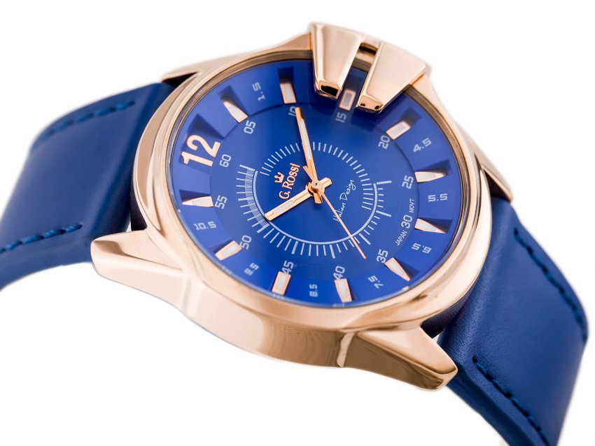MEN'S WATCH G. ROSSI - KHAN (zg621j) + BOX