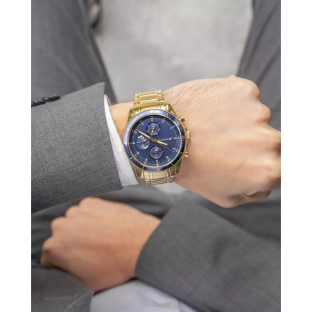 TOMMY HILFIGER PARKER MEN'S WATCH 1791834 (zf052b) + BOX