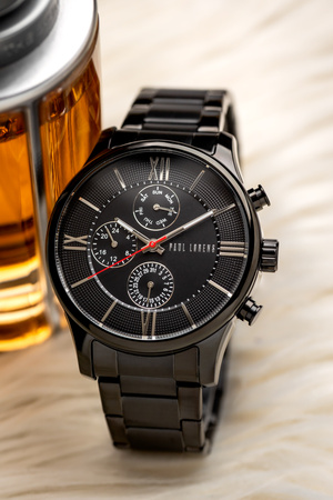 PAUL LORENS MALE WATCH - PL11652B6-1A5 (zg356d) + BOX