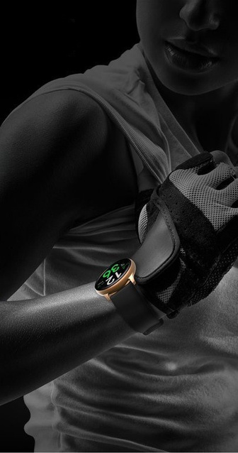 WOMEN'S SMARTWATCH G. Rossi G.RSF1-4C2-1 rosegold/black + extra PASSAGE (sg003b)