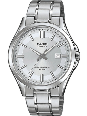 Zegarek Męski Casio MTS-100D-7A+ BOX (zd236b) SZAFIR