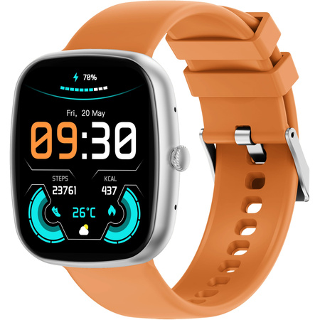 SMARTWATCH UNISEX GRAVITY GT18-4 - BLUETOOTH CONNECTIONS, ADDITIONAL PASSAGE (sg036d)